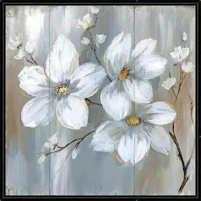 Картина Кизил цветки №7