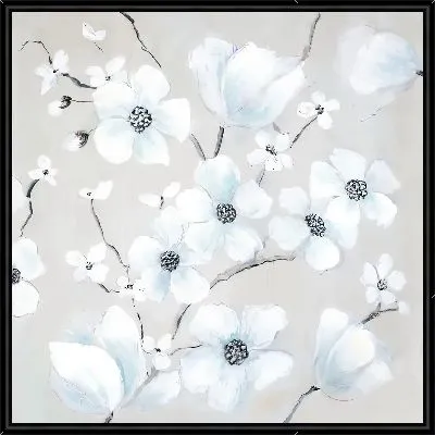 Картина Кизил цветки №16