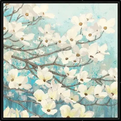 Картина Кизил цветки №18