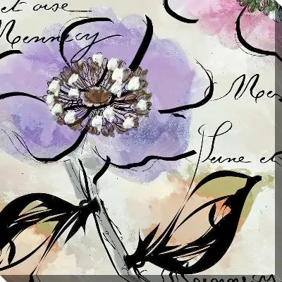 Картина маслом Кизил цветки №21