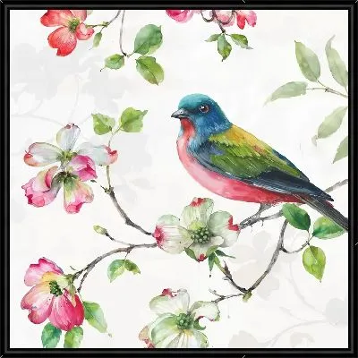 Картина Кизил цветки №23