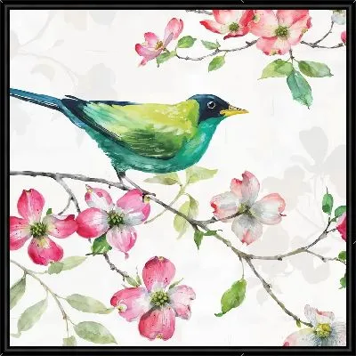 Картина Кизил цветки №24