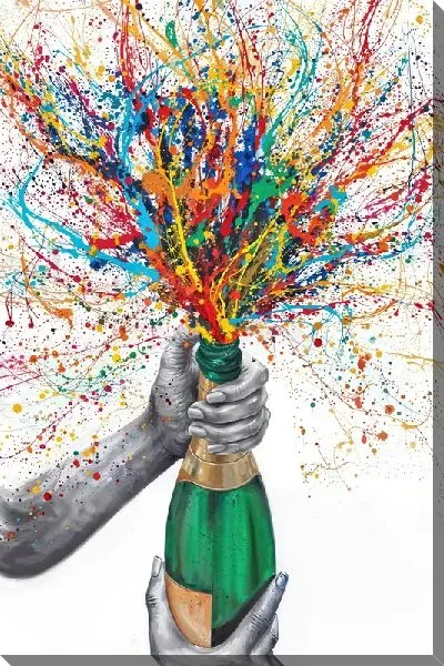 Постер Всплеск шампанского