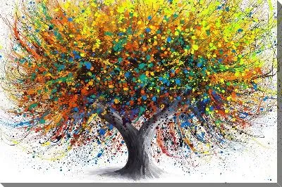 Картина маслом Арт дерево №457