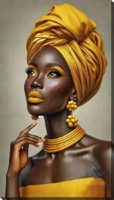 Постер Африканка №701