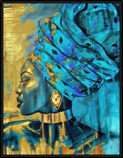 Картина Африканка №80