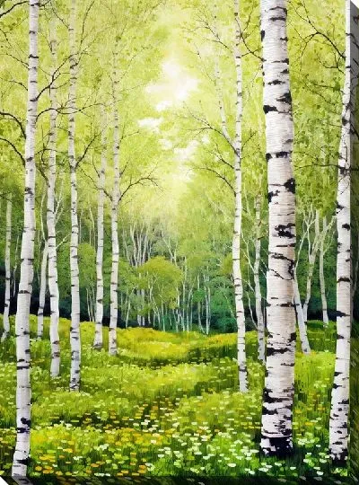 Постер Берёзы №39