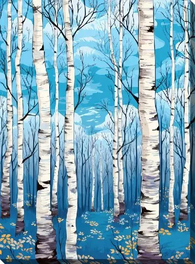 Постер Берёзы №49