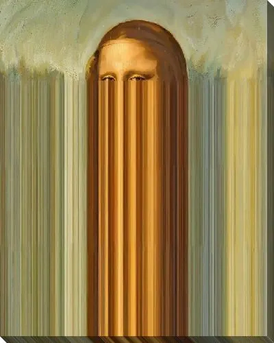 Постер Арт вандал Джоконда