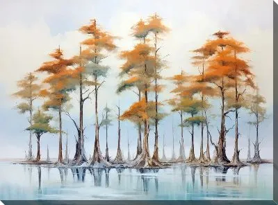 Постер Кипарисы №17