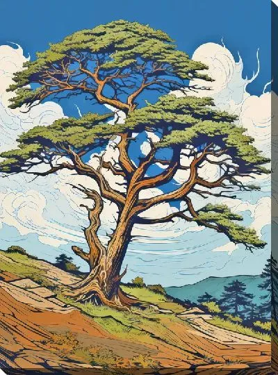 Постер Кипарис №19