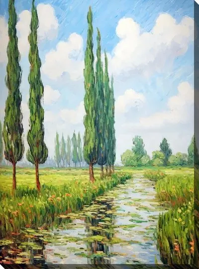 Постер Кипарисы №21