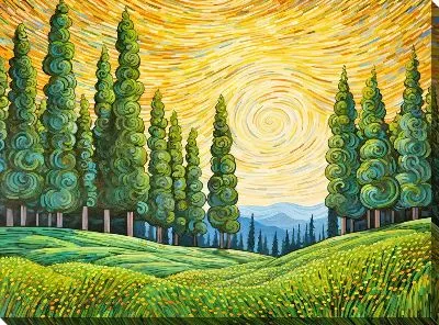 Кипарисы №22