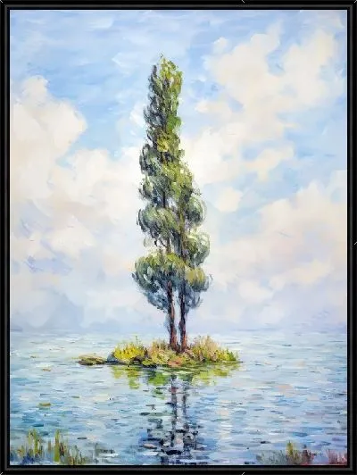 Картина Кипарисы №27