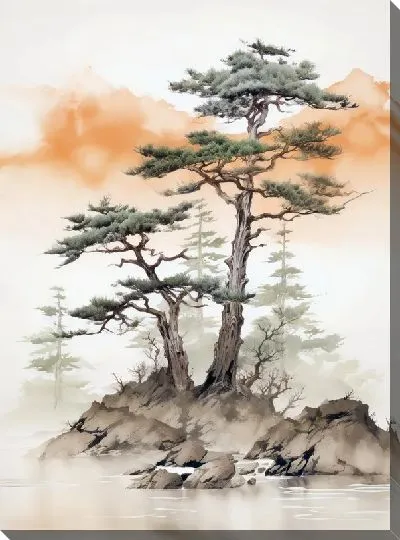 Постер Кипарисы №29