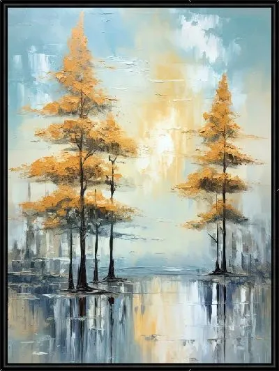 Картина Кипарисы №30
