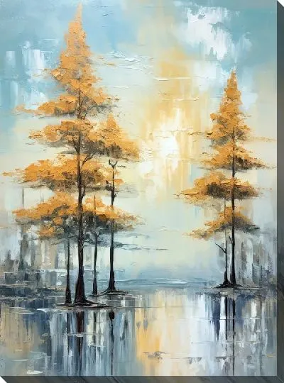 Постер Кипарисы №30