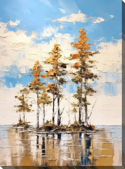 Постер Кипарисы №33