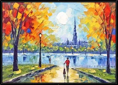 Картина Набережная №24