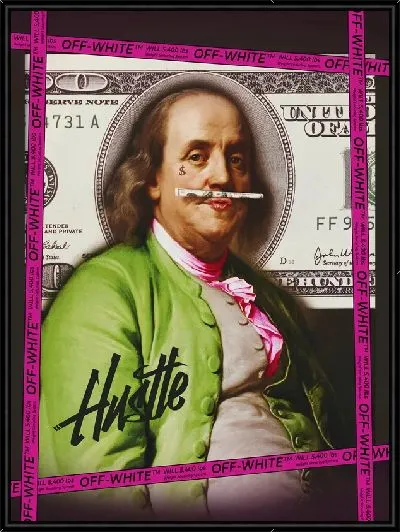 Картина Арт вандал доллар №50