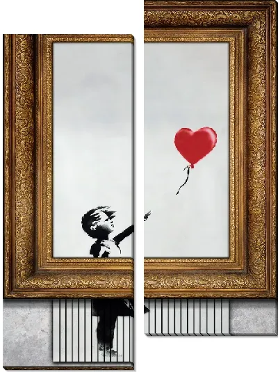 Модульная картина Арт вандал Бэнкси №59