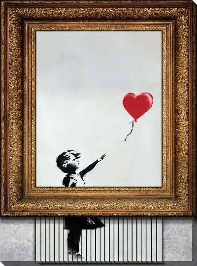 Картина маслом Арт вандал Бэнкси №59