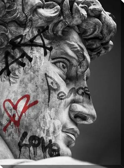 Картина маслом Арт вандал Давид