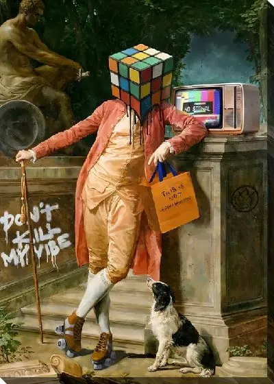 Картина маслом Арт вандал №101