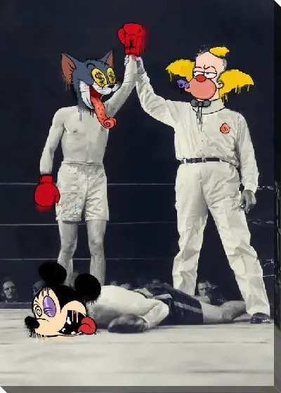 Картина маслом Арт вандал №114