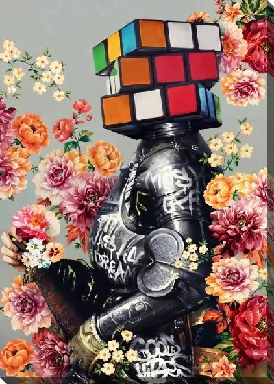 Картина маслом Арт вандал №119