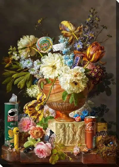 Картина маслом Арт вандал №123