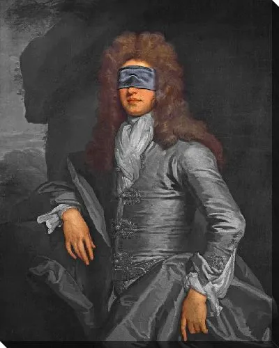 Картина маслом Портрет в стиле вандал №2