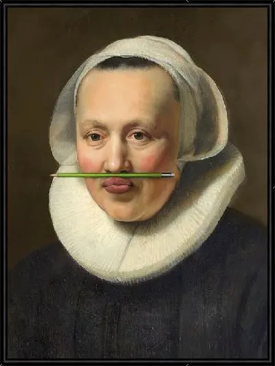 Картина Портрет в стиле вандал №3