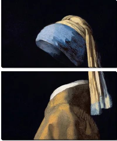 Модульная картина Портрет в стиле вандал №4