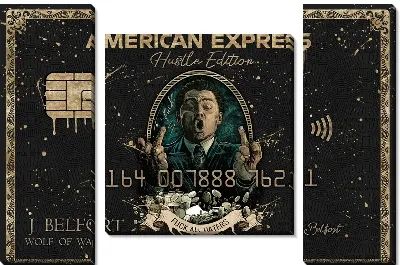 Модульная картина American Express