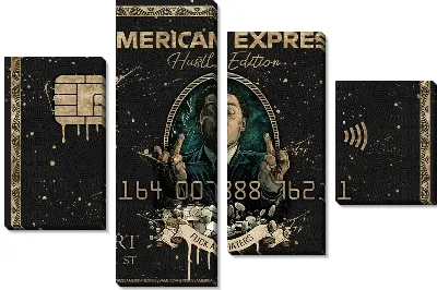 Модульная картина American Express