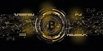 Плакат Биткоин арт №21