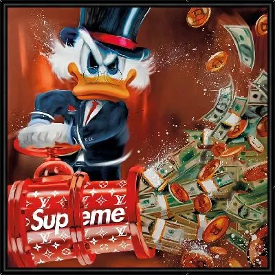 Картина Supreme Скрудж