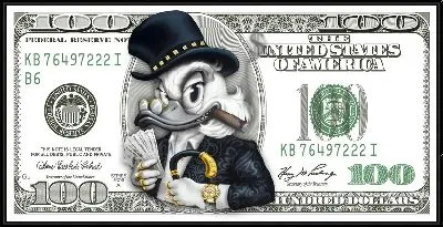 Картина Денежный арт и Скрудж №11