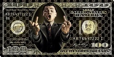 Постер Денежный арт №14