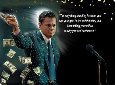 Постер Денежный арт и Ди Каприо №19