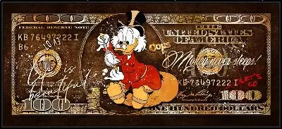 Картина Арт и деньги и Скрудж №6