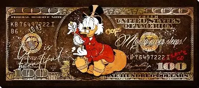 Постер Арт и деньги и Скрудж №6