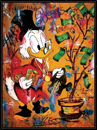 Картина Арт и деньги и Скрудж №10