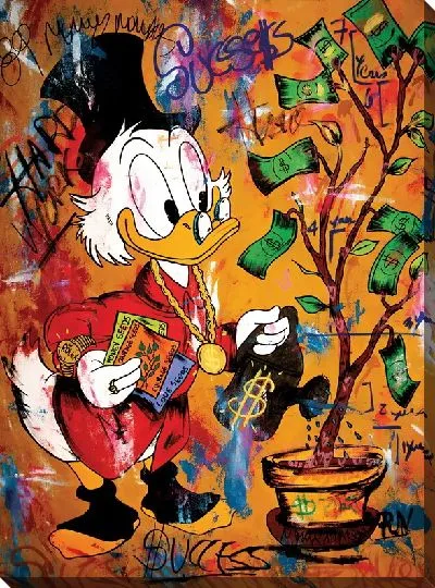 Постер Арт и деньги и Скрудж №10