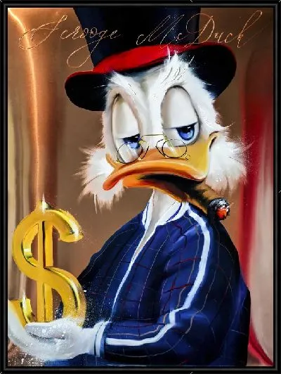 Картина Арт и деньги и Скрудж №13