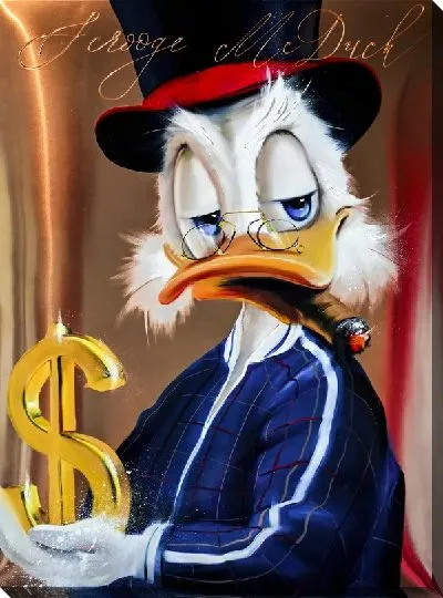 Постер Арт и деньги и Скрудж №13