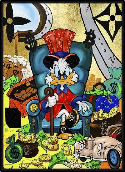 Картина Арт и деньги и Скрудж №18