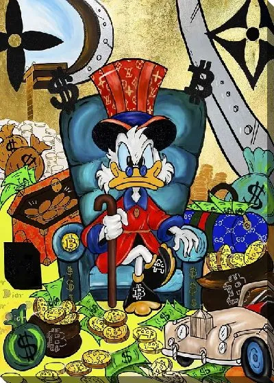 Постер Арт и деньги и Скрудж №18