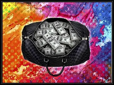 Арт и деньги и сумка №24